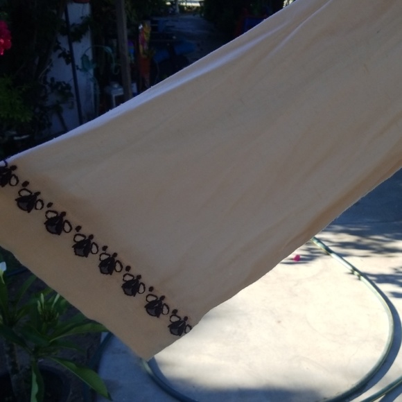 Free people cropped long sleeve boho top - Picture 5 of 8